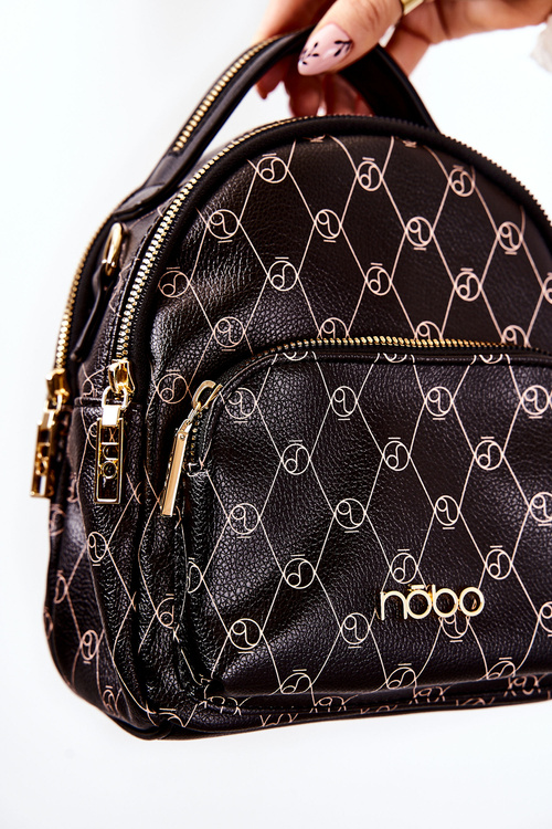 Жіночий шкіряний рюкзак NOBO L1341-C020 Чорний