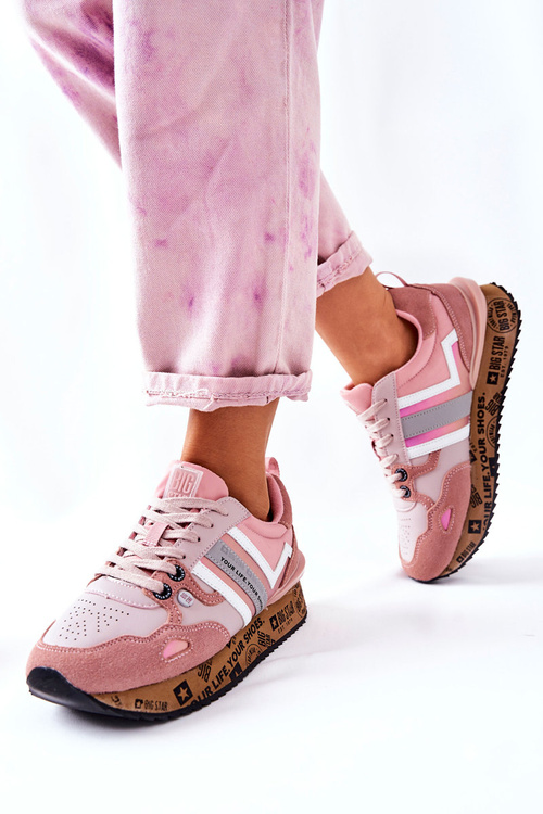 Жіноче спортивне взуття Big Star II274298 Рожевий