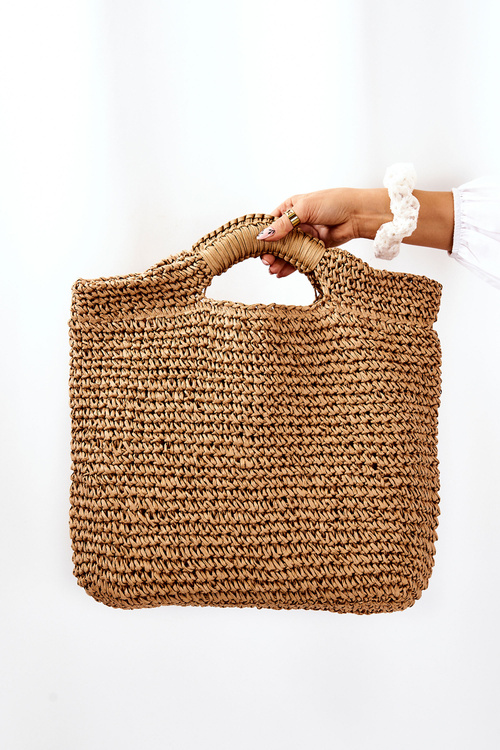 Велика жіноча сумочка Big Star JJ574103 Бежева