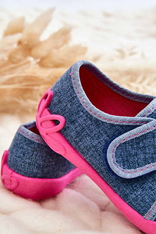 Дитячі тапочки Befado Єдиноріг 122Х016 Синьо-рожевий