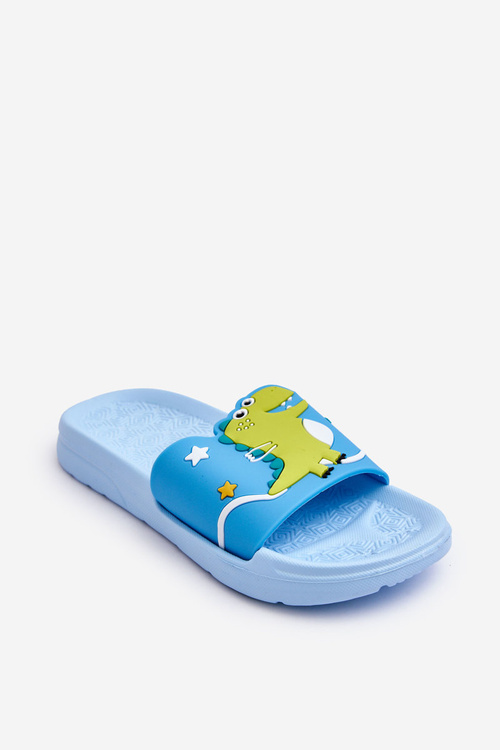 Дитячі гірки з динозавром T-Rex Blue Bernis
