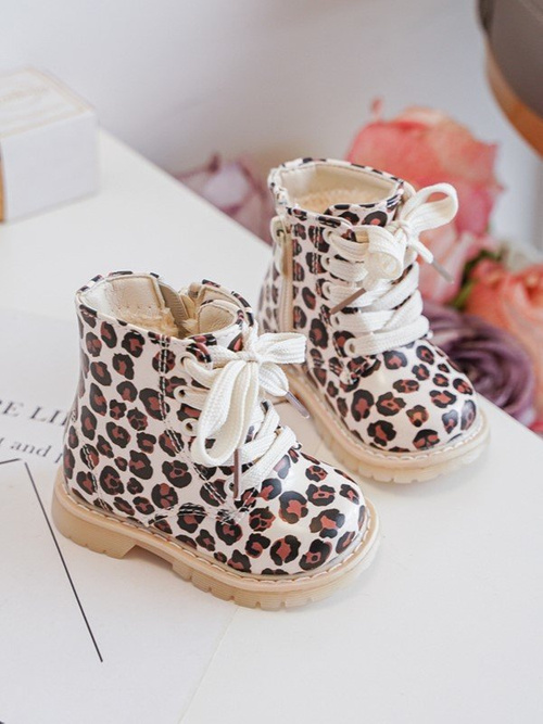 Чоботи дитячі утеплені на блискавці Доліда бежево-коричневі