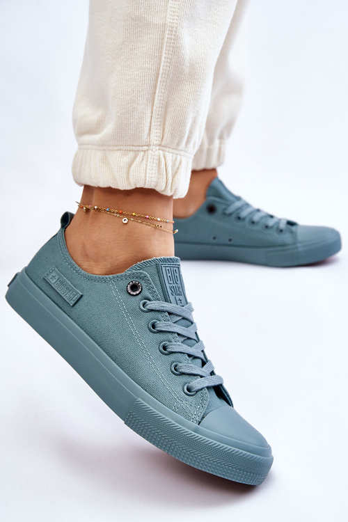 Жіночі класичні низькі кросівки Big Star LL274019 Green