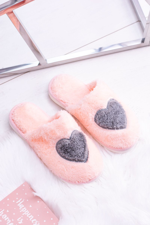 Жіночі тапочки Тепло-рожеві м'які тапочки