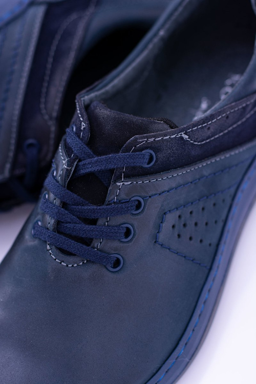 Темно-сині чоловічі повсякденні напівчеревики Ventrillo