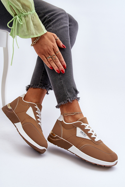 Жіночі коричневі спортивні кросівки Vovella