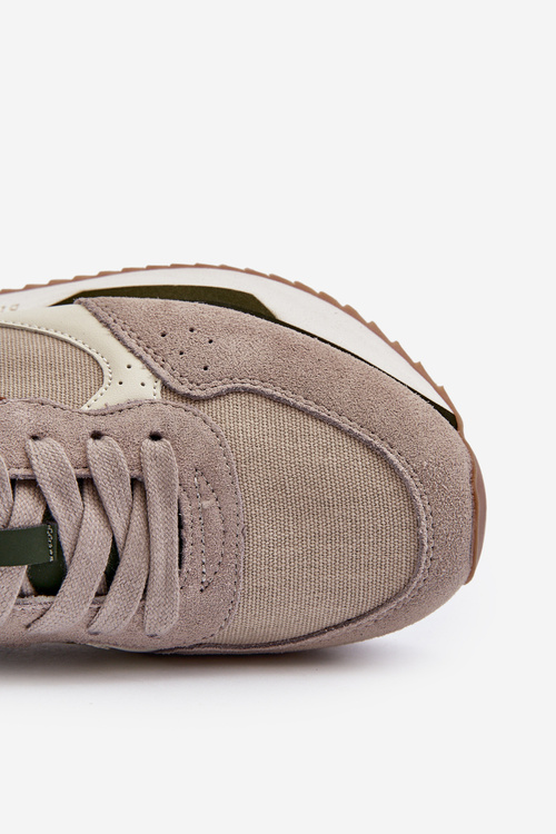 Чоловічі кросівки з Memory Foam System від Big Star NN174349 Beige