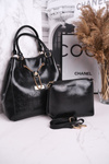 Елегантна жіноча сумочка з клатчем MONNARI BAG5810-020 Black