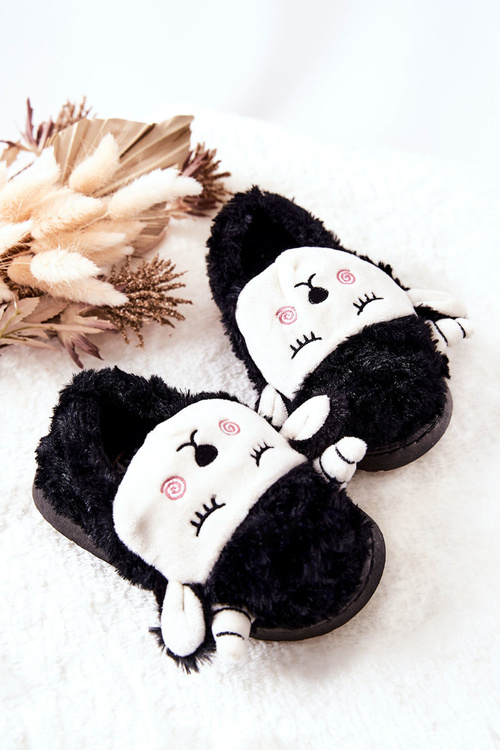 Дитячі тапочки Lamb Black Hollie
