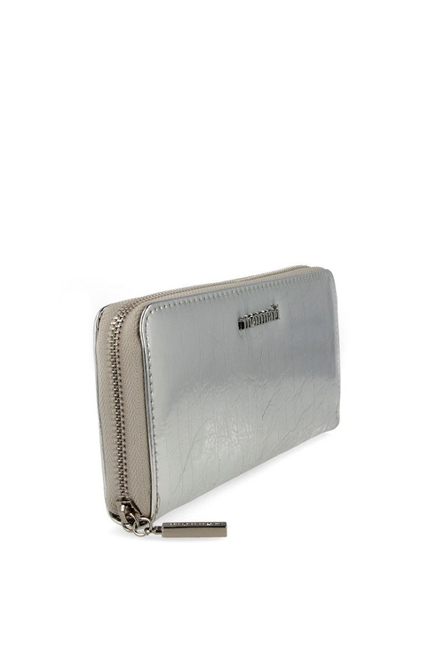 Гаманець жіночий MONNARI PUR0100-M22 лакове срібло