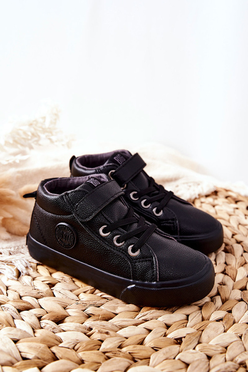 Високі дитячі кросівки Big Star EE374001 Чорні