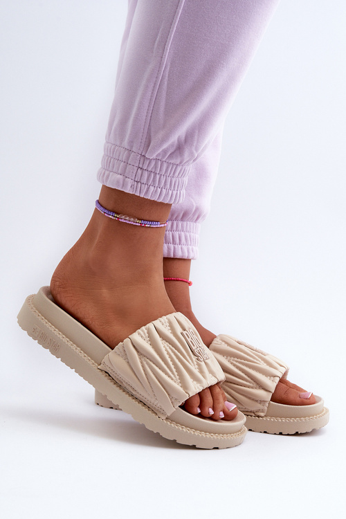 Жіночі босоніжки на платформі Big Star NN274A746 Beige