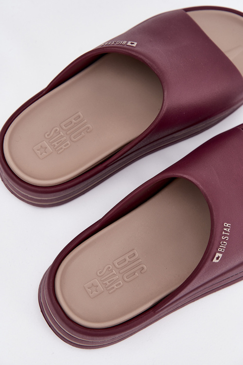 Жіночі Сандалі На Платформі Big Star SS274425 Бордові