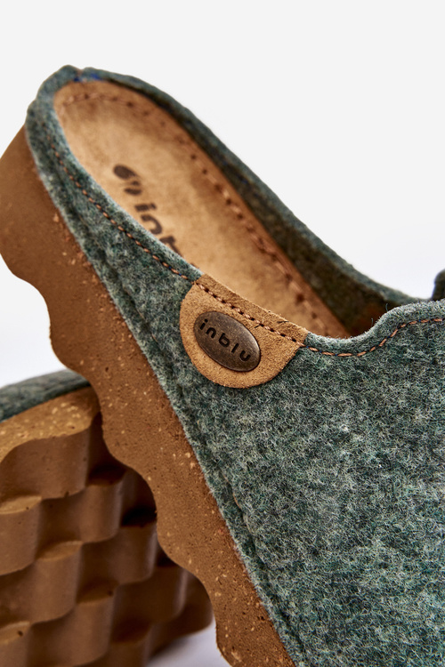 Жіноче домашнє взуття Profilactic Тапочки Inblu DK000011 Зелений