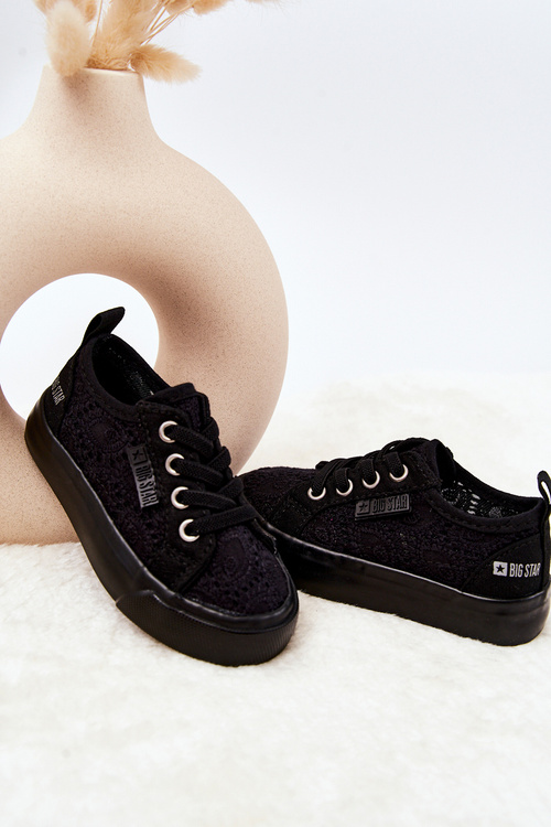 Ажурні кросівки Big Star JJ374133 Чорні