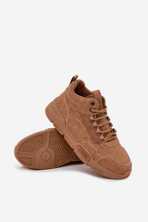 Чоловічі кросівки Big Star SS174281 HI-POLY SYSTEM Світло-коричневі