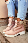 Жіночі чоботи Trappers Big Star Pastel Pink EE274034