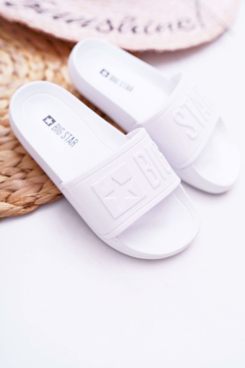Дитячі шльопанці Big Star білі DD374154