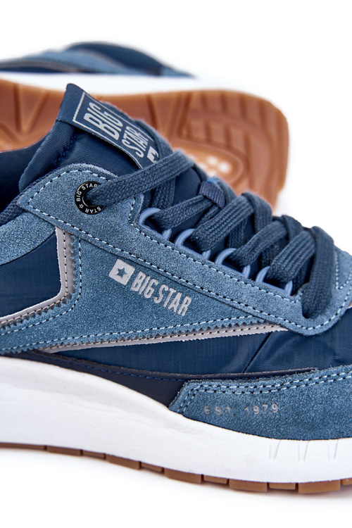 Чоловіче спортивне взуття Big Star KK174022 Темно-синій