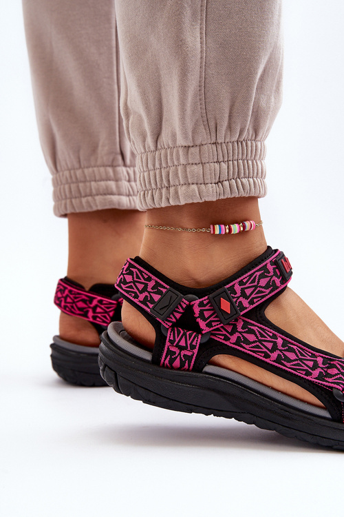 Жіночі босоніжки Lee Cooper LCW-24-34-2608 Фуксія