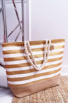 Велика пляжна сумка Shopper Handbag Gold
