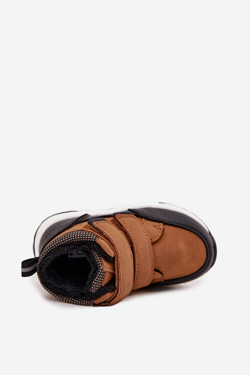 Ізольовані Дитячі Зимові Черевики На липучці Camel Nolivine