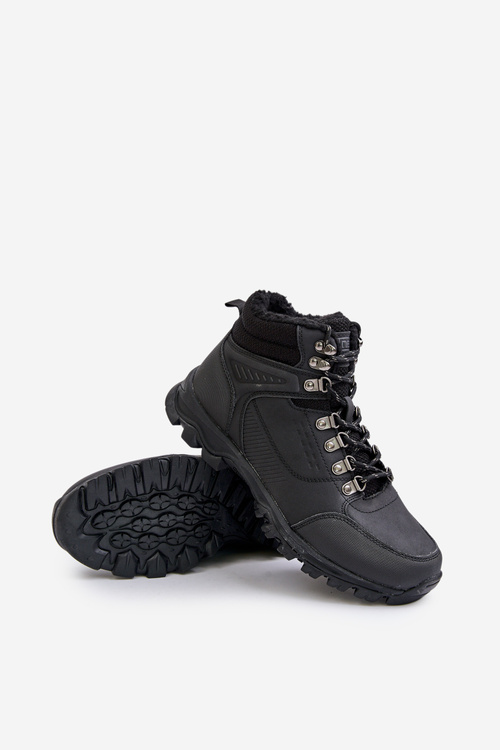 Утеплені чоловічі туристичні черевики Black Loreinae