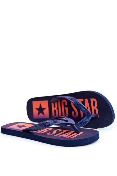 Чоловічі шльопанці Slides Big Star Navy FF274A468