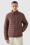 Чоловічий пуховик із синтетичним наповнювачем Коричневий 4F 4FWAW24TDJAM483-80S
