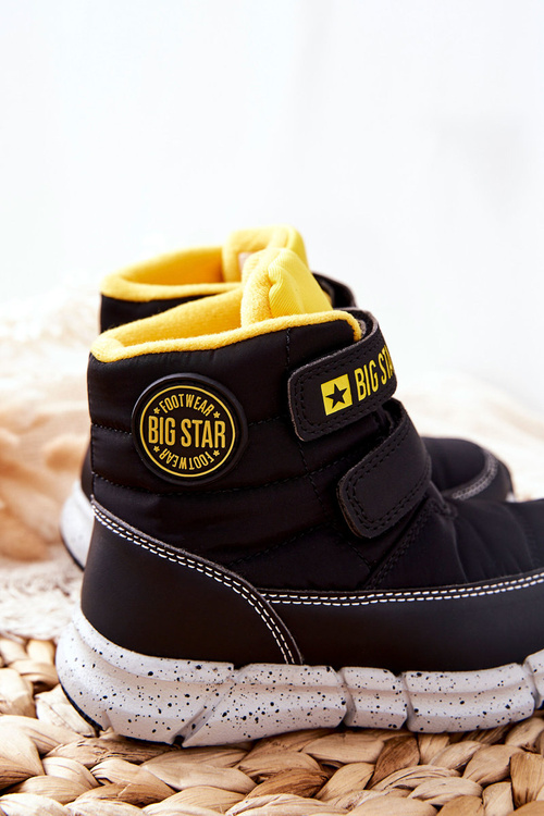 Дитячі снігові черевики Memory Foam Big Star II374070 Чорні
