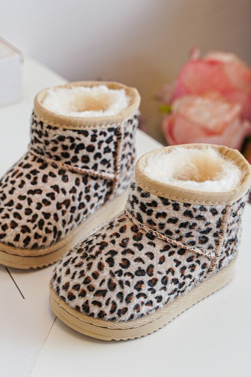 Дитячі снігові черевики на підкладці, бежевий Gooby