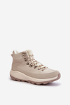 Жіночі легкі чоботи на блискавці світло-бежеві Lee Cooper LCJ-24-03-3071