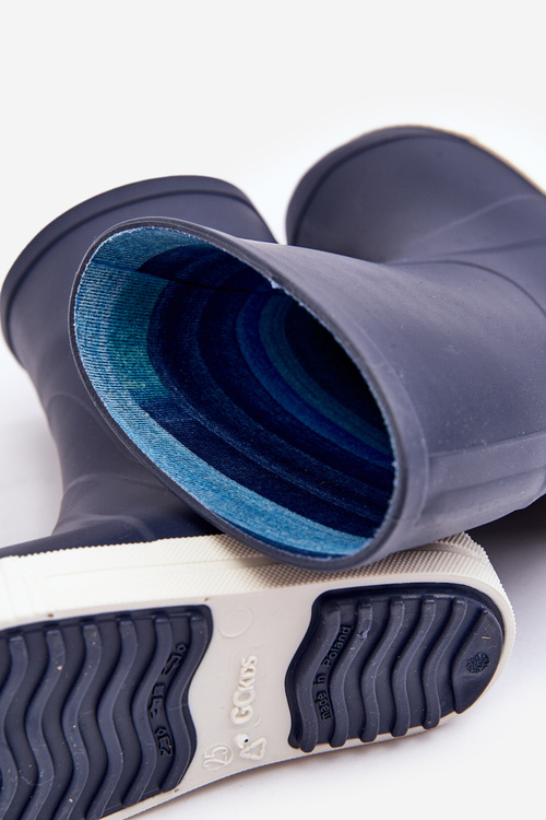 Дитячі сапоги Wave Gokids 979 темно-синього кольору