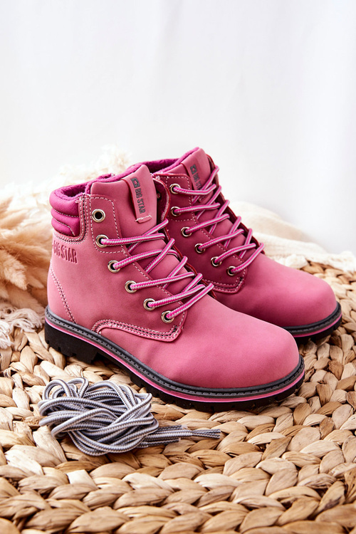 Дитячі черевики Trapper Big Star BB374124BS Рожеві