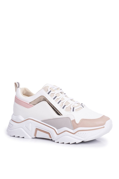 Спортивне жіноче взуття білі бежеві Rollen