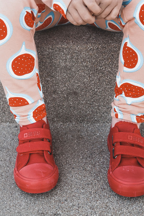 Дитячі класичні кросівки BIG STAR JJ374046 Червоні