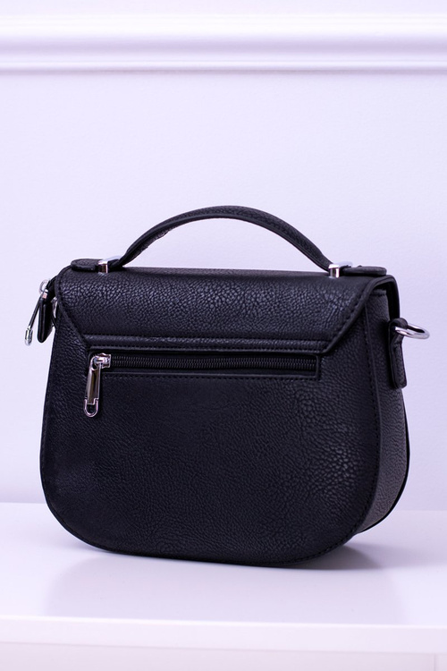 Чорна жіноча сумочка Letter Bag Chest