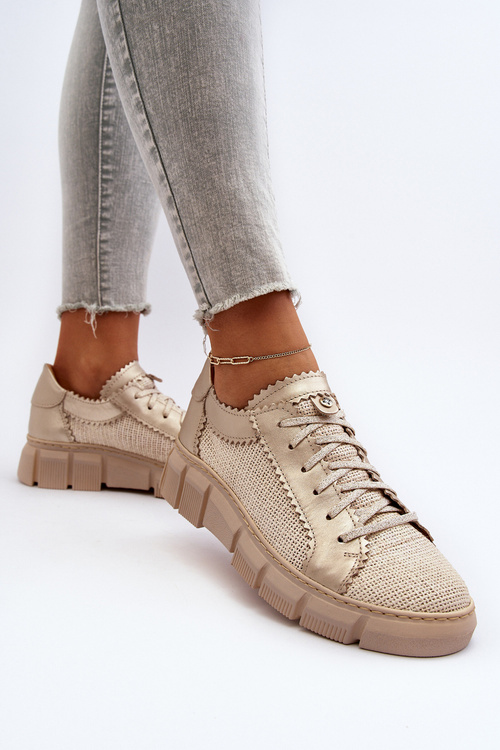 Жіноче шкіряне взуття Maciejka 05850-22 світло-бежевий