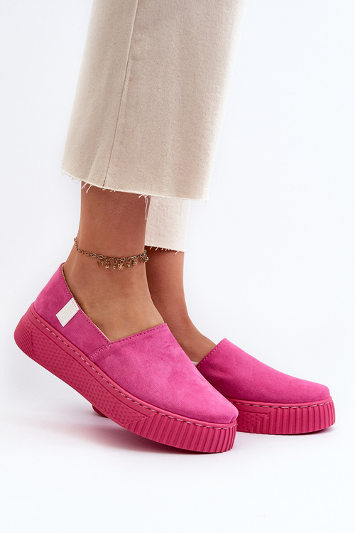 Жіночі кросівки на платформі NN276009 Memory Foam System Fuchsia