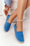 Еспадрільї на плетеній підошві Велика зірка DD274A152 Темно-синій
