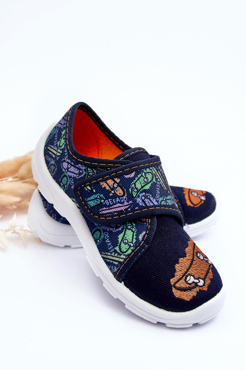 Тапочки для хлопчика Befado 974X503 темно-синій