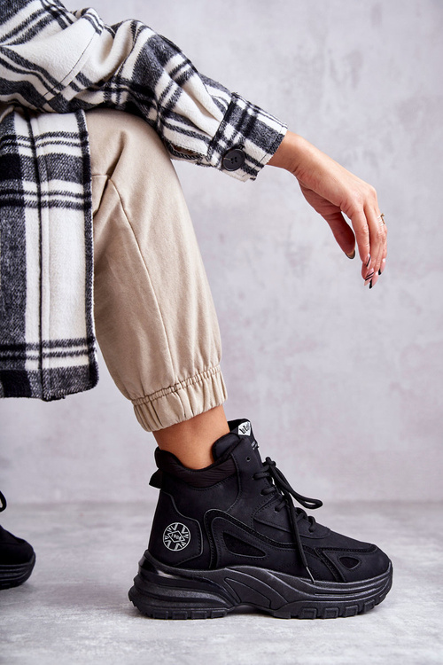 Чоботи на платформі Lee Cooper LCJ-22-44-1353L Black