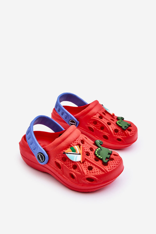 Дитячі поролонові легкі босоніжки Crocs Red Sweets