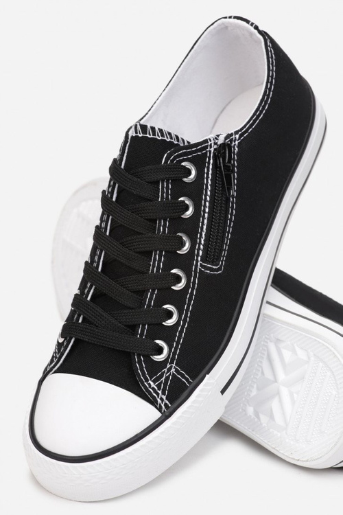 Жіночі кросівки на блискавці Чорні Malani