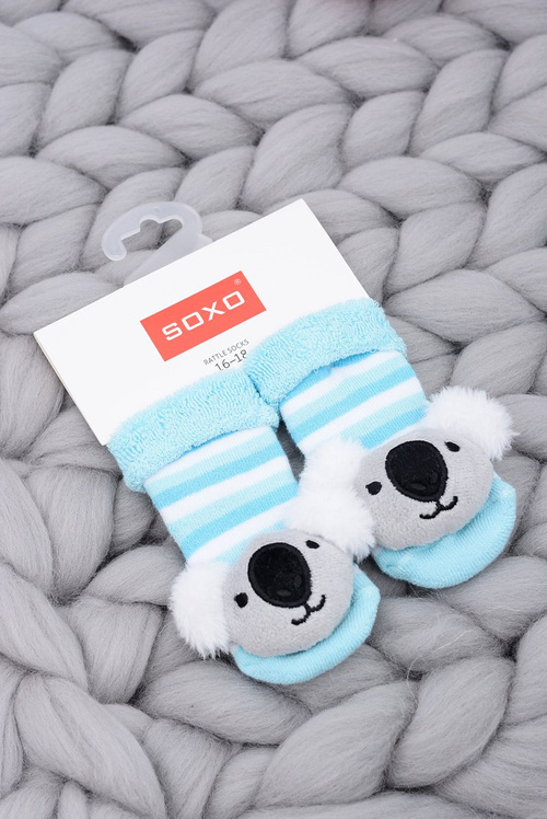 Дитячі шкарпетки з брязкальцем Koala Bear Soxo