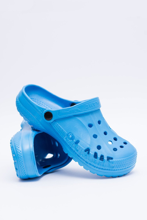 Жіночі поролонові шльопанці Kroksy EVA Blue