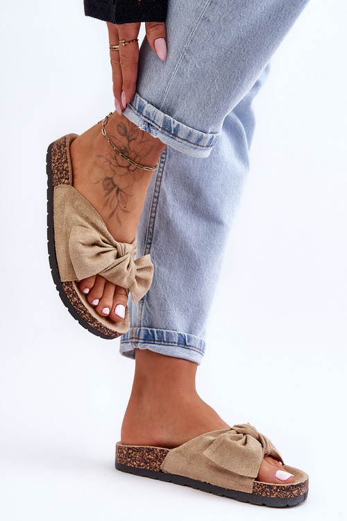 Тапочки На Корковій Підошві Світло-бежевий Венді