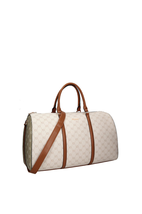 Велика дорожня сумка NOBO M0430-CM00 Бежево-коричнева