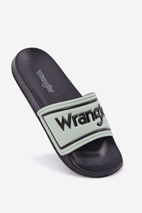 Чоловічі Сандалі WRANGLER AVERELL SLIDER MEN LOW 20251042.52D Світло-зелені
