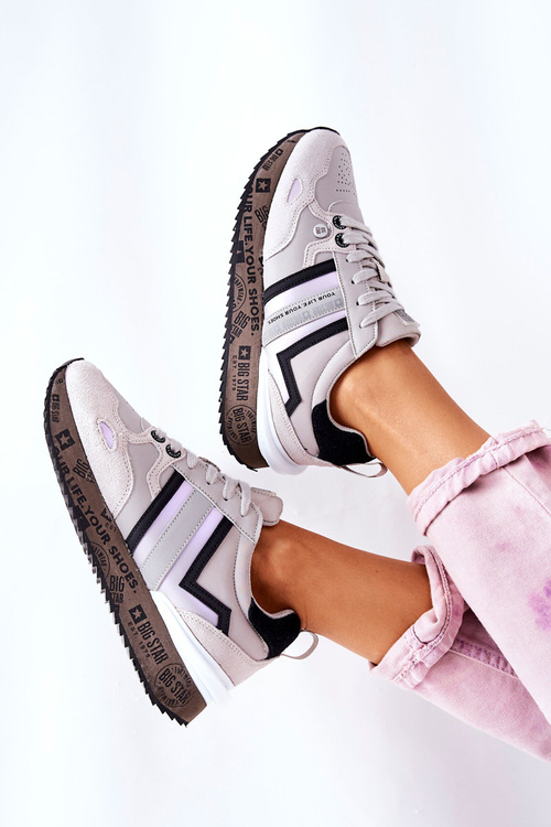 Жіноче спортивне взуття Big Star II274297 сіре